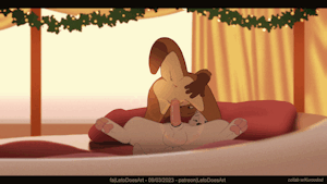 Kiwi and Pebble - Otter Lovin' Part 2 (GIF)