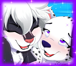 Scotty and Nana (Commission for darkfox84 and ScottySkunk) + Promo