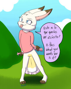 Self aware bunny