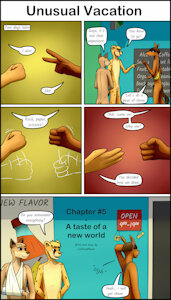 Unusual Vacation #5 - Pg 1