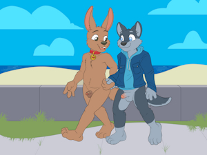 A Lovely Date at the seafront.