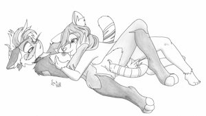 Naughty snuggles