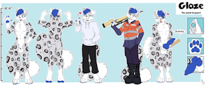 *C*_Glaze the snow leopard