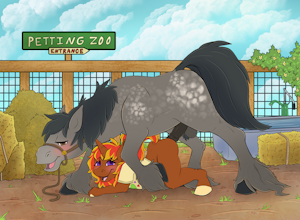 Petting Zoo Pony