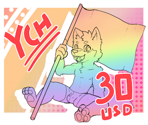 [multi slot]Pride month YCH 30 USD