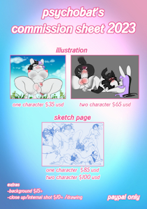 2023 comm sheet