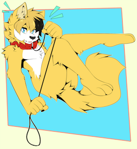 ready for a walk, draw by slushie-nyappy-paws