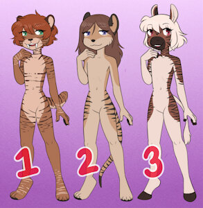 More Stripey Adopts! [OPEN]