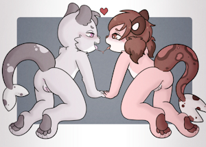 Otter butts
