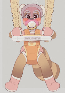 Naughty time out bouncer panda