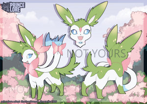 Sylveon fusion adoptable (OPEN)