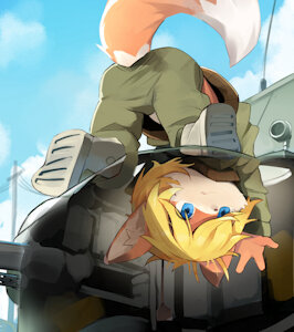 Tank crew boy