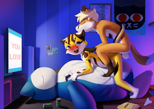 Breeding a fellow Gamer Cat.