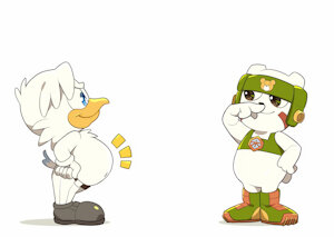 Commission-Ma-kun and Chuckmon