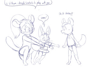 valentina`s new playmate