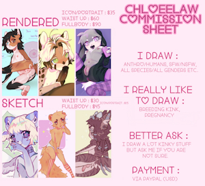 COMMISSIONS OPEN ♡