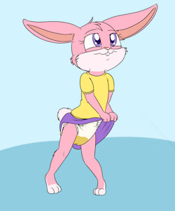 Relieved bunny