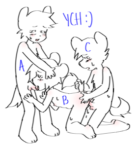 threesome cub ych open!
