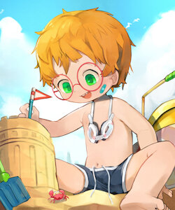 Make sand castle