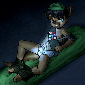 Earning The Pitching-A-Tent Badge [With Bonus Art!]