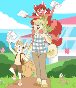 *C*_We've been adopted!