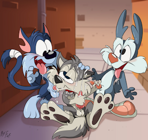 *C*_They're toony, they're loony, and really really gooey