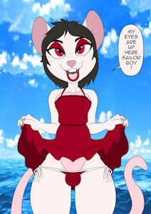 Eyes up here