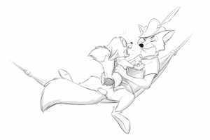 Nick Wilde sketches