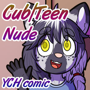 [YCH comic] "Babysitting after hours" for Riverrat