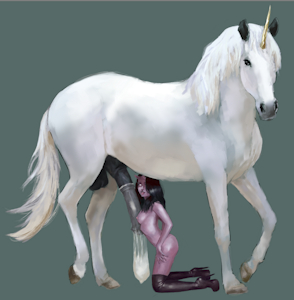 Very Large Unicorn x Succubus (condom ver.)
