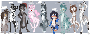 *ADOPTABLES*_Sweet sharks
