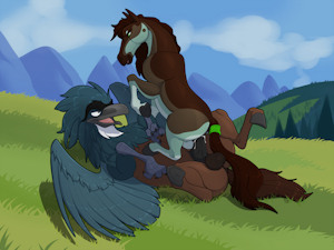 HippoPlu gets some MintyMare