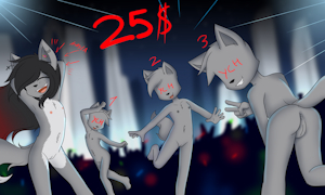 Nude rave YCH auction (Ft. Kayla!)