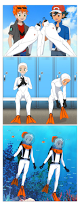Parker and Ash: Scuba Diving