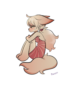 sad kitty :(