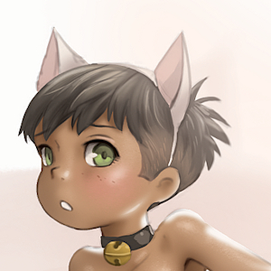 Kitty posing