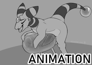 Ampharos Mounting (ANIMATION)