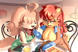 Tea and chocolates!