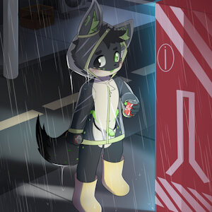 Raining