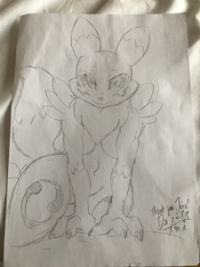 Renamon doodle