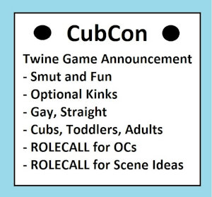 CubCon - Twine Game Announcement