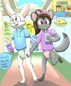 in the mall