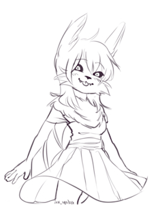darci in her dress