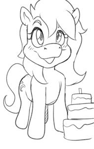 Birthday pony