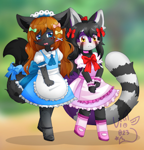 Little Maid Service (Art by Vio023)