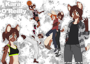 Kara Aisling O'Reilly [Sketch Page]-[Reference sheet]