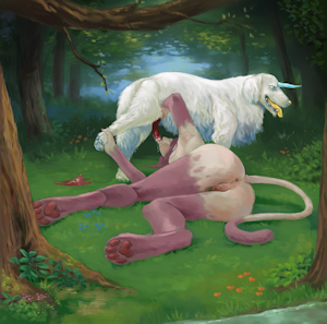 Claire Encounters a Mythical Creature