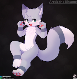 Arctic the Kitsune [Gift art]