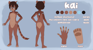 (commission) kai refsheet!