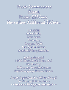 Music Commission Sheet 2024
